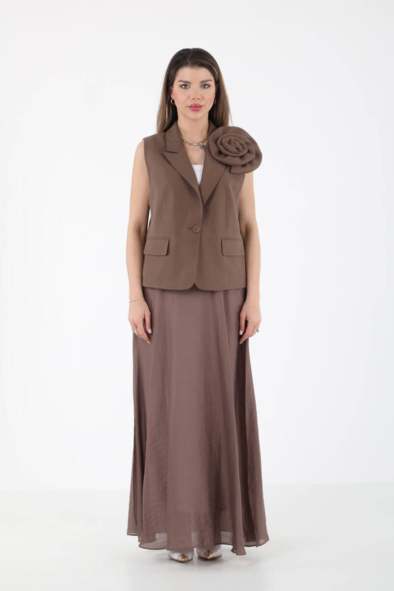 TENCEL YELEKLİ İKİLİ SET EL-2644 - 8