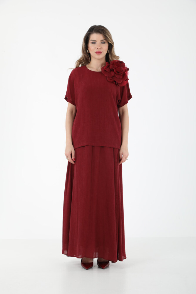 VISCON İKİLİ TAKIM EL-2630 Bordo